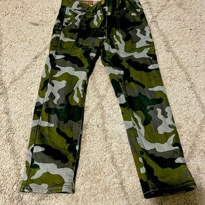 Crewcuts camouflage jean